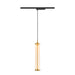 Back view product picture of SLV QUIMERA, 1~ pendant light, pendant length 150cm, 2700K, PHASE, brushed brass