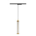 Bottom view product picture of SLV QUIMERA, 1~ pendant light, pendant length 150cm, 2700K, PHASE, brushed brass