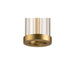 Sloping product picture of SLV QUIMERA, 1~ pendant light, pendant length 150cm, 2700K, PHASE, brushed brass