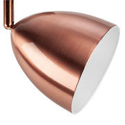 Bottom view product picture of SLV Aluminium PARA CONE 14, 1 phase system light, GU10, copper/white