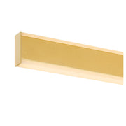 Back view product picture of SLV ONE LINEAR 70, wall-mounted light, UP/DOWN, 2700/3000K, PHASE, brass