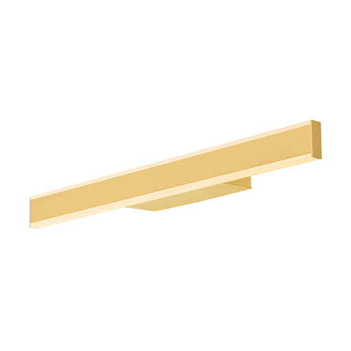 SLV ONE LINEAR 50, wall-mounted light, UP/DOWN, 2700/3000K, PHASE, brass