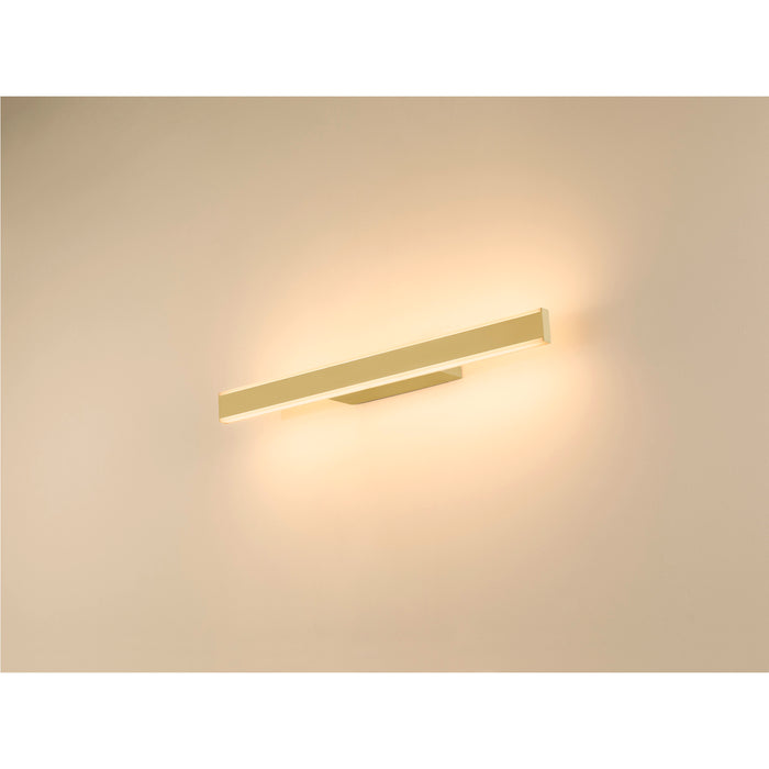 Ambient picture of SLV ONE LINEAR 50, wall-mounted light, UP/DOWN, 2700/3000K, PHASE, brass