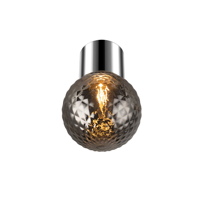 Top view product picture of SLV VARYT, ceiling-mounted light, round, 1x max. 6W, E14, chrome