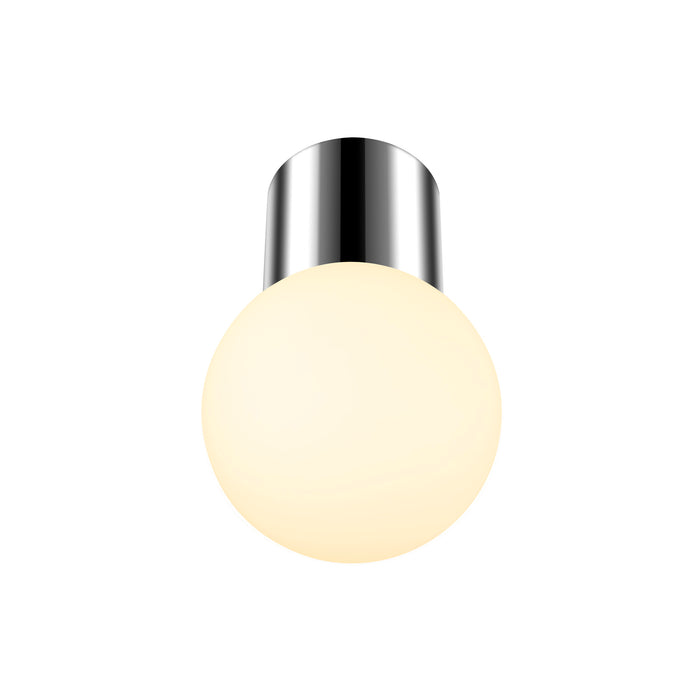 Bottom view product picture of SLV VARYT, ceiling-mounted light, round, 1x max. 6W, E14, chrome