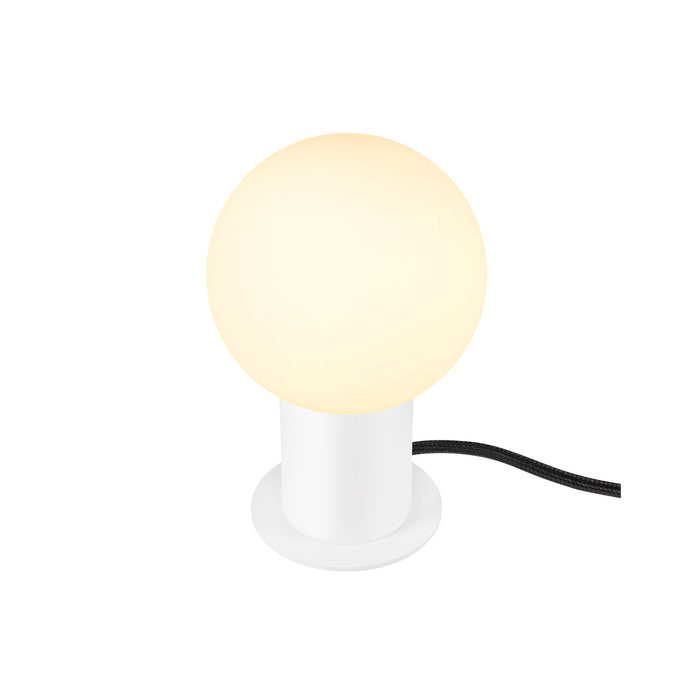 Detailed view product picture of SLV VARYT, table lamp, round, 1x max. 6W, E14, white