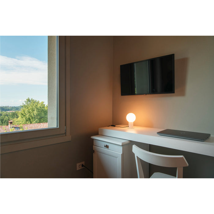 SLV 1008110 VARYT, table lamp, round, 1x max. 6 W, E14, white (MD20)