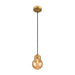 Bottom view product picture of SLV VARYT glass shade, Diamant amber