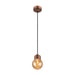 Back view product picture of SLV VARYT glass shade, Diamant amber