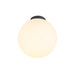 SLV SUN 30, ceiling-mounted light, round, 1x max. 60W, E27, black