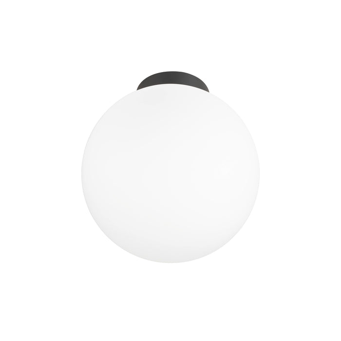 Back view product picture of SLV SUN 30, ceiling-mounted light, round, 1x max. 60W, E27, black