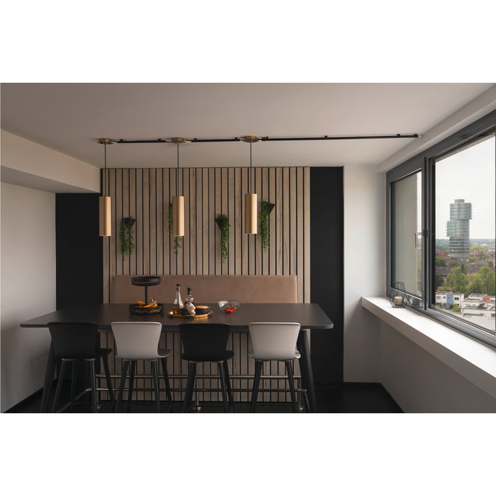 SLV 1008134 ENOLA, pendant light, pendant length 150 cm, E27, 1x max. 50 W, matt gold (MD20)