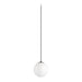 Detailed view product picture of SLV SUN 20, pendant light, E27, open cable end, 1x max. 40W, matt black