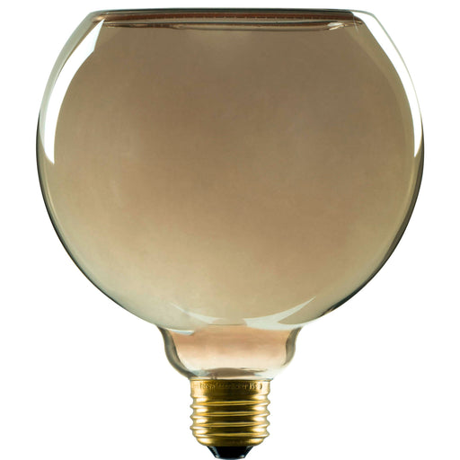 SLV Colourless LED Floating Globe 150, LED bulb, smokey black, E27, PHASE, 6W, 1900K