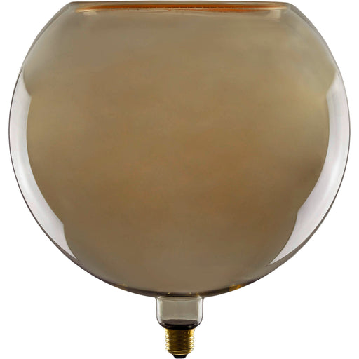 SLV Colourless LED Floating Globe 300, LED bulb, smokey black, E27, PHASE, 8W, 1900K