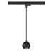 Sloping product picture of SLV LIGHT EYE® 90, 3~ pendant light, GU10, pendant length 150cm, 1x max. 6W, matt black