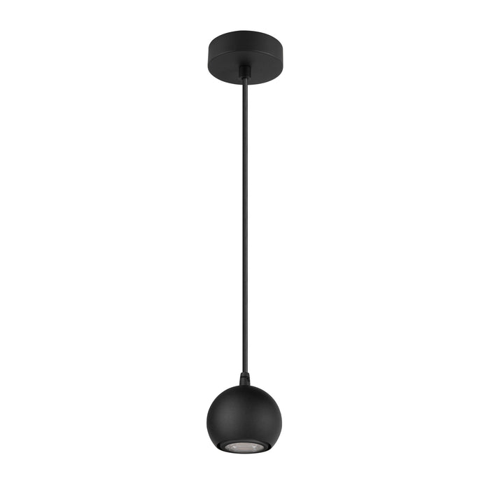 Top view product picture of SLV LIGHT EYE® 90, pendant light, GU10, pendant length 150cm, 1x max. 6W, matt black