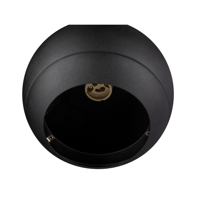 Front view product picture of SLV LIGHT EYE® 150, 1~ pendant light, GU10, pendant length 150cm, 1x max. 13W, matt black