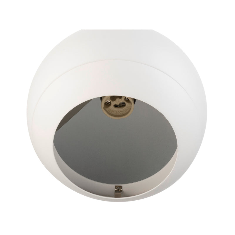 Front view product picture of SLV LIGHT EYE® 150, 1~ pendant light, GU10, pendant length 150cm, 1x max. 13W, matt white