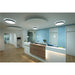 SLV 1007325 MEDO 90, ceiling-mounted light, round, 2700/3000/4000 K, 79 W, trailing-edge phase, 110°, black (MD02)