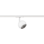 Top view product picture of SLV Aluminium LIGHT EYE® 90, 1~ spotlight, round, GU10, 1x max. 6W, matt white