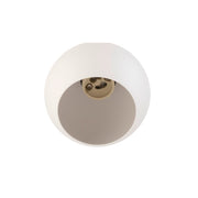 Sloping product picture of SLV Aluminium LIGHT EYE® 90, 1~ spotlight, round, GU10, 1x max. 6W, matt white