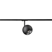 Top view product picture of SLV Aluminium LIGHT EYE ® 150, 1~ spotlight, round, GU10, 1x max. 13W, matt black