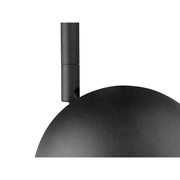 Front view product picture of SLV Aluminium LIGHT EYE ® 150, 1~ spotlight, round, GU10, 1x max. 13W, matt black