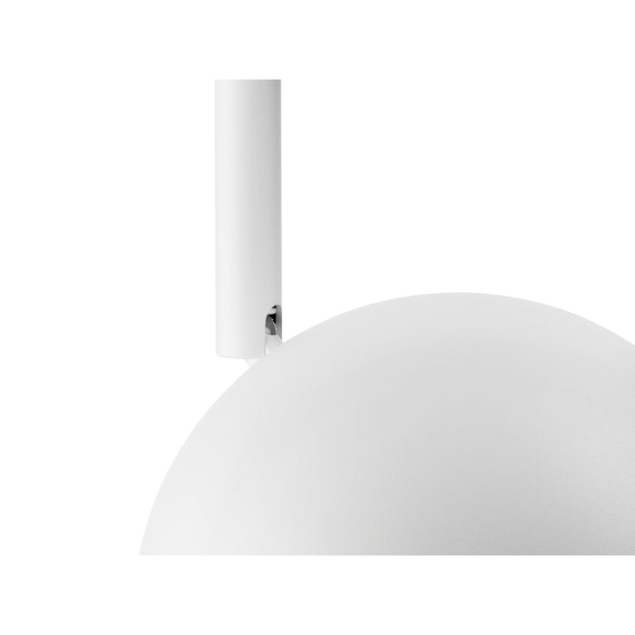 Front view product picture of SLV Aluminium LIGHT EYE ® 150, 3~ spotlight, round, GU10, 1x max. 13W, matt white