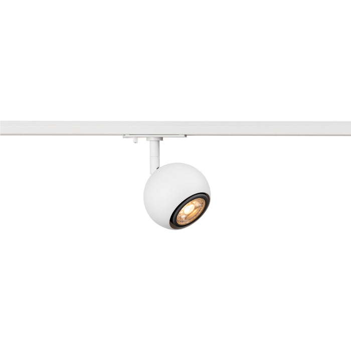 Detailed view product picture of SLV Aluminium LIGHT EYE® 90, 1~ spotlight, round, GU10, 1x max. 6W, matt white
