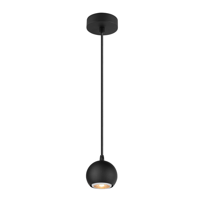 Detailed view product picture of SLV LIGHT EYE® 90, pendant light, GU10, pendant length 150cm, 1x max. 6W, matt black