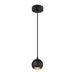 Bottom view product picture of SLV LIGHT EYE® 90, pendant light, GU10, pendant length 150cm, 1x max. 6W, matt black