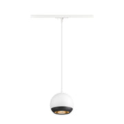 Sloping product picture of SLV LIGHT EYE® 150, decorative ring, matt black