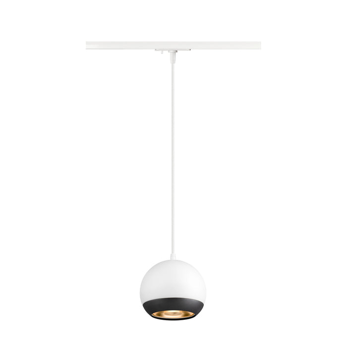 Detailed view product picture of SLV LIGHT EYE® 150, 1~ pendant light, GU10, pendant length 150cm, 1x max. 13W, matt white