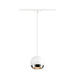 Bottom view product picture of SLV LIGHT EYE® 150, 1~ pendant light, GU10, pendant length 150cm, 1x max. 13W, matt white