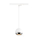 Bottom view product picture of SLV LIGHT EYE® 150, 3~ pendant light, GU10, pendant length 150cm, 1x max. 13W, matt white