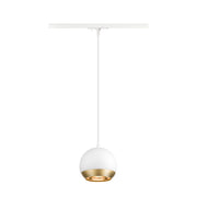 Back view product picture of SLV LIGHT EYE® 150, 1~ pendant light, GU10, pendant length 150cm, 1x max. 13W, matt white