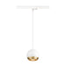 Back view product picture of SLV LIGHT EYE® 150, 3~ pendant light, GU10, pendant length 150cm, 1x max. 13W, matt white