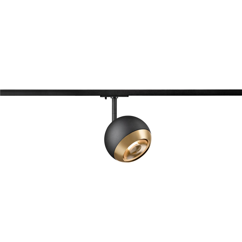 Back view product picture of SLV Aluminium LIGHT EYE ® 150, 1~ spotlight, round, GU10, 1x max. 13W, matt black