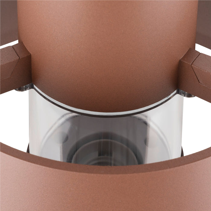 Back view product picture of SLV PHOTONI CYL POLE 45, free-standing lamp, E27, 1x max. 13W, rust