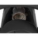 Back view product picture of SLV PHOTONI CYL, wall-mounted light, cylindrical, 1x max. 13W, E27, black