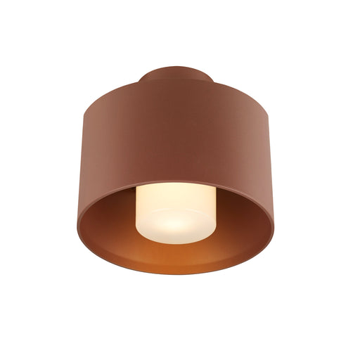 SLV PHOTONI CYL, ceiling-mounted light, cylindrical, 1x max. 13W, E27, rust