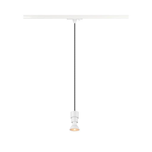 SLV PURI 2.0 Basic, 1~ pendant light, GU10, pendant length 200 cm, 1x max. 6W, white