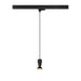 SLV PURI 2.0 Basic, 3~ pendant light, GU10, pendant length 200 cm, 1x max. 6W, black