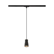 SLV PURI 2.0 Dome, 1~ pendant light, GU10, pendant length 200 cm, 1x max. 6W, black