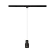 Back view product picture of SLV PURI 2.0 Dome, 1~ pendant light, GU10, pendant length 200 cm, 1x max. 6W, black
