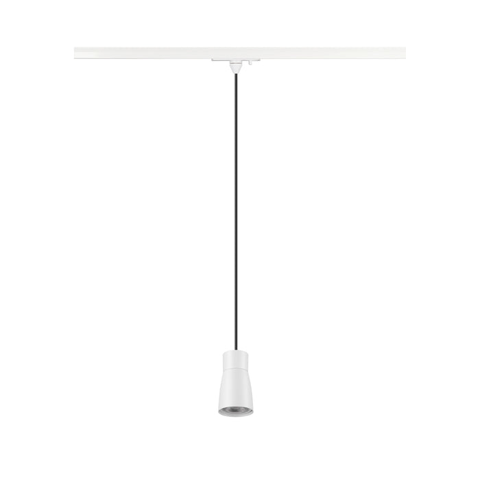 Back view product picture of SLV PURI 2.0 Dome, 1~ pendant light, GU10, pendant length 200 cm, 1x max. 6W, white