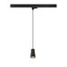 SLV PURI 2.0 Dome, 3~ pendant light, GU10, pendant length 200 cm, 1x max. 6W, black