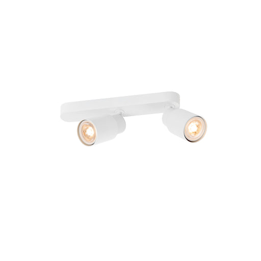 SLV PURI 2.0 Tube, wall and ceiling-mounted light, asymmetrical, 2 x max. 6W GU10, white