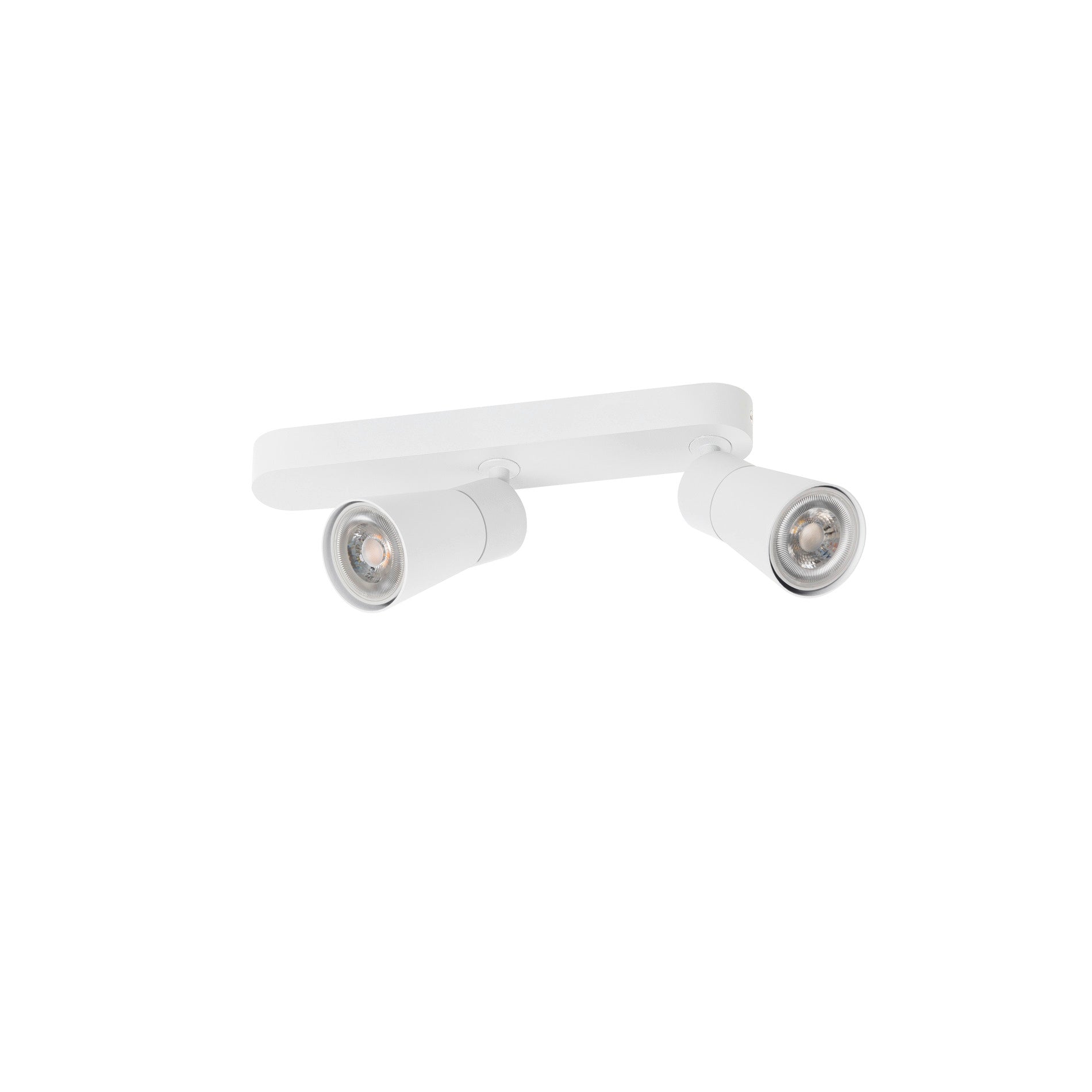 Back view product picture of SLV PURI 2.0 Cone, wall and ceiling-mounted light, asymmetrical, 2 x max. 6W GU10, white